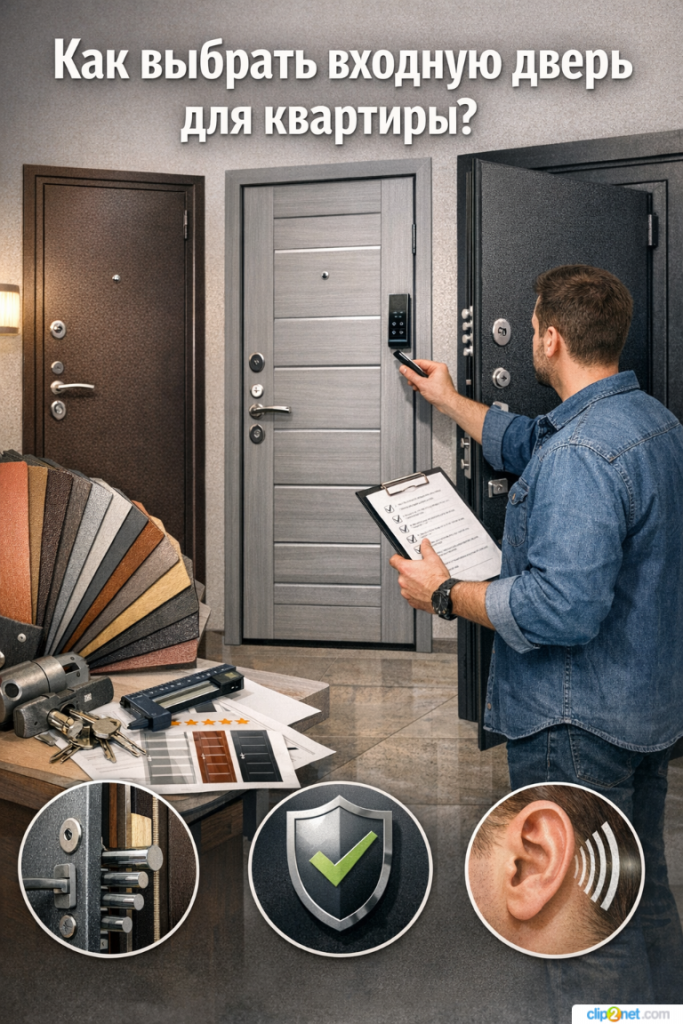 Как выбрать входную дверь для квартиры