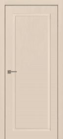 Межкомнатная дверь Бланк-1 глухая в эмали Беж с филенкой