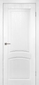 Межкомнатная дверь Вела глухая белая эмаль имитация шпона ликвидация товара