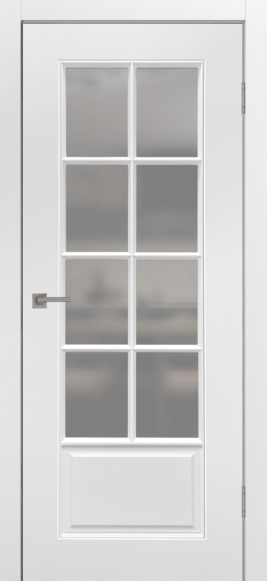 Межкомнатная дверь Юлия Х1 в английском стиле белая эмаль акция ликвидация товара